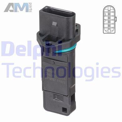 Расходомер воздуха DELPHI (AF1015712B1) Volkswagen B5 (1997-2005) 1.8T