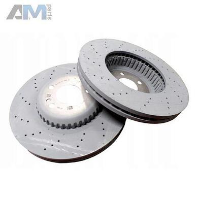 Передние тормозные диски A2234210000 на Mercedes C-Class 2021-2025 (W206) C43