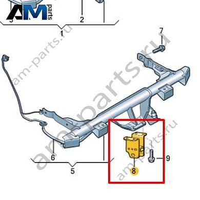 Крепление тягово-сцепного устройства Volkswagen id4/id5 2021-2024 11A802141AКупить крепление тягово-сцепного устройства 11A802141A на Фольксваген id4/id5 2021-2024 по минимальной цене