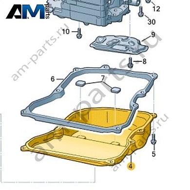 Масляный поддон КП VAG 09G321361BКупить масляный поддон КП 09G321361B для Фольксваген/Ауди/Шкода на выгодных условиях