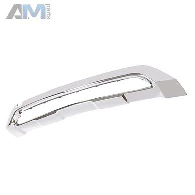 Накладка переднего бампера центральная нижняя Mercedes GLE 2014-2018 A1668850301