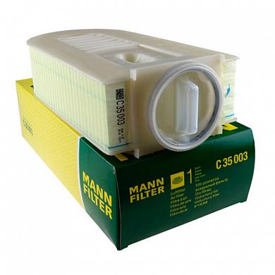 Фильтр воздушный Mann FILTER на Мерседес X204 GLK 220/250 CDI C35003