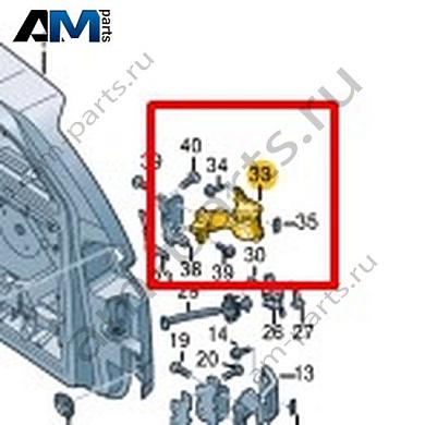 Петля двери Volkswagen id-Buzz 2023-2024 1T5827303Купить петлю двери 1T5827303 Фольксваген id-Buzz 2023-2024- минимальная цена