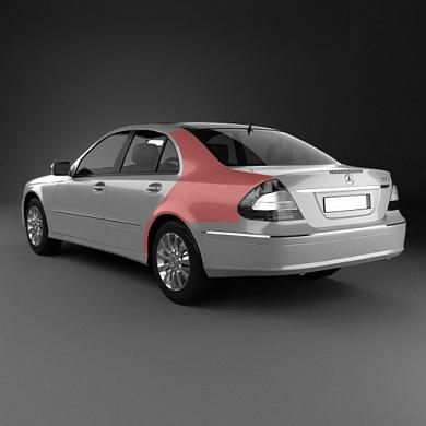Крыло заднее левое A2116300921 Mercedes E-klasse W211