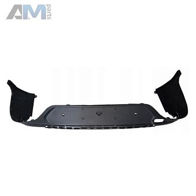 Задний бампер (нижняя часть) на Mercedes GLC Coupe 2016-2023 A2538852825