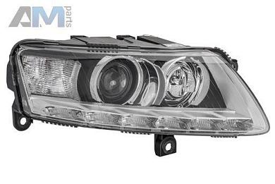 Адаптивная фара правая (1ZS009925421) HELLA для Audi A6 (С6) 2004-2011