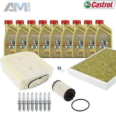Комплект неоригинальных фильтров и моторное масло LL3 5W30 504/507 для ТО-2/4 SQ8 TFSI