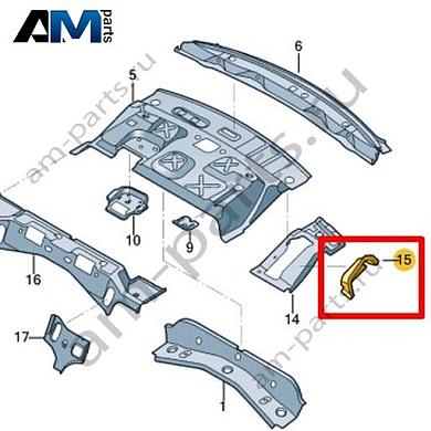 Угловой усилитель Volkswagen Jetta VII 2020-2024 17A813563Купить угловой усилитель 17A813563 для Фольксваген Джетта VII 2020-2024- выгодные цены