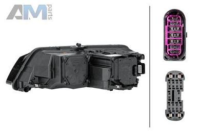 Светодиодная фара правая (1EX010188621) HELLA для Audi A8 (D4) 2010-2017