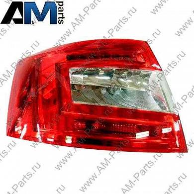 Задний фонарь на светодиодах левый NSP для Skoda Octavia A7 NSP085E5945111A