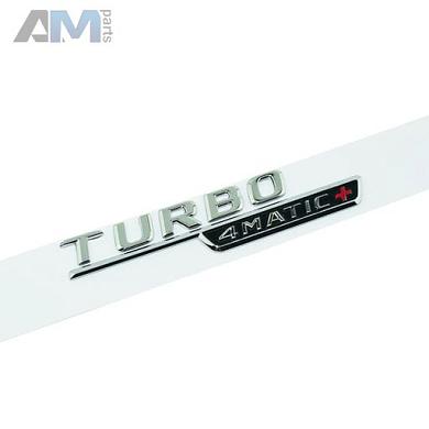 Эмблема шильдик на крыло TURBO 4Matic+ слева Mercedes C W205 (2014-2023) A2908172300