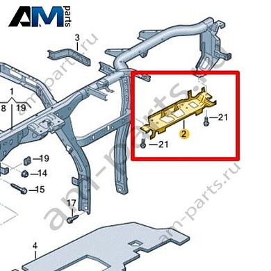 Распорка VAG 11C857296Купить распорку 11C857296 Фольксваген/Ауди/Шкода на выгодных условиях