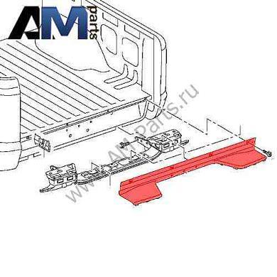 Подножка для Volkswagen Amarok 2H7807943C9B9Купить оригинальную подножку Volkswagen Amarok 2H7807943C9B9- Подбор по VIN