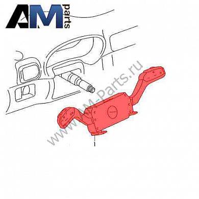Подрулевой переключатель с круизом Amarok 6Q0953513AM9B9