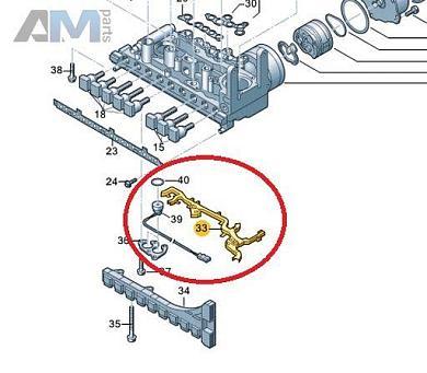 Кабельный канал 0CK927367B Audi A4 (B9) 2015-2020 0CJ/0CK (7-АКП DSG)