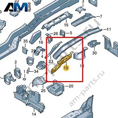 Крепление ударопоглощающего элемента Volkswagen id-Buzz 2023-2024 1N3802191Купить крепление ударопоглощающего элемента 1N3802191 для Фольксваген id-Buzz 2023-2024- спец. Цена