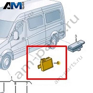 Блок управления с ПО системы контроля давления в шинах Volkswagen Crafter 2012-2016 2E0909052BNКупить блок управления с ПО системы контроля давления в шинах 2E0909052BN на Фольксваген Крафтер 2012-2016- спец. Цена