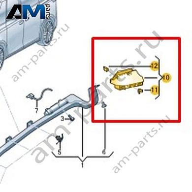 Крепежная рамка Volkswagen id-Buzz 2023-2024 1T5880215AКупить крепёжную рамку 1T5880215A Фольксваген id-Buzz 2023-2024 по минимальной цене