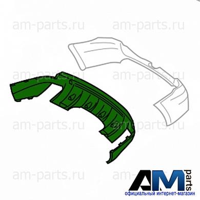 Накладка заднего бампера нижняя Mercedes ML W164 A1648856825