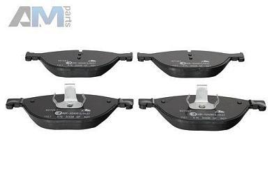 Передние тормозные колодки (13.0460-7267.2) ATE на BMW 5 серии (F10) 525d/528i