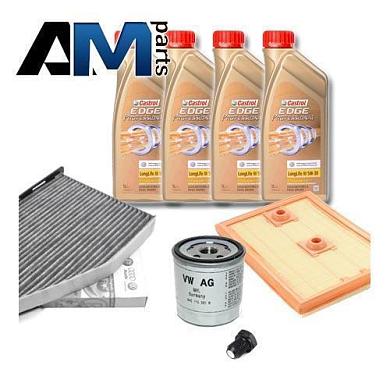 Набор для ТО-1/3 Volkswagen Caddy 1.4 TSI 125 л.с. (масло Castrol LL3 5W30 504/507)