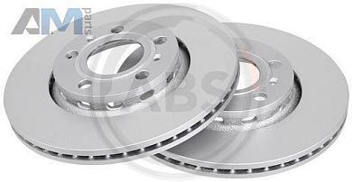 Задние тормозные диски ABS 17529 на Audi A8 (D3) 2002-2010