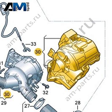 Теплозащитный экран VAG 06M145707EКупить теплозащитный экран 06M145707E на Фольксваген/Ауди/Шкоду- бесплатная доставка