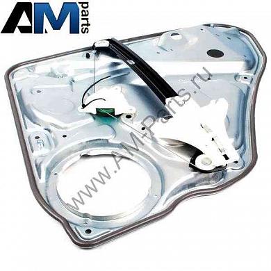 Механизм стеклоподъемника без электродвигателя задний левый Пассат Б5 Седан 3B5839461A