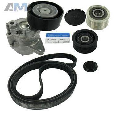 Комплект замены ремня генератора SKF (VKMAF380203) на Audi A6 (С7) 3.0TDI 2015-2018