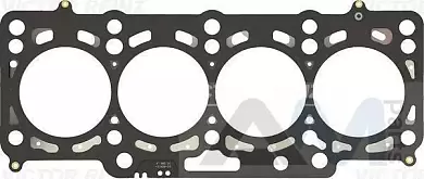 Прокладка ГБЦ (163 мм. 2 отв.) VICTOR REINZ (61-37600-10) Audi Q3 (8U) 2011-2018 2.0TDI