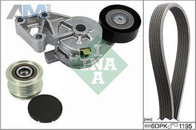 Генератор 140А (529046520) INA Audi A3 (8P) 2003-2012