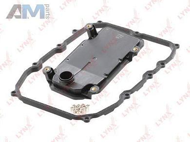 Фильтр АКПП с прокладкой LT-1102 (LYNXAUTO) для Audi Q7 (4L) 2007-2015 0С8 (8-АКП)