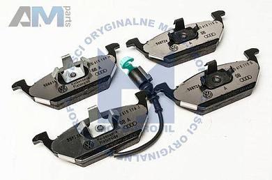 Колодки тормозные передние для автомобилей концерна VAG 1K0698151AЗаказать оригинальную колодки тормозные передние для Ауди-Фольксваген-Шкода 1K0698151A- Запчасти от дилера