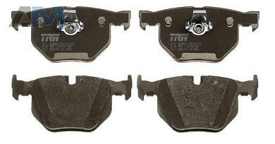 Задние тормозные колодки (GDB1727) TRW на BMW 5 Серии (E60) 530d/530i