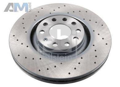 Передние тормозные диски FEBI 44121 для Audi A4 (B7) 2005-2009