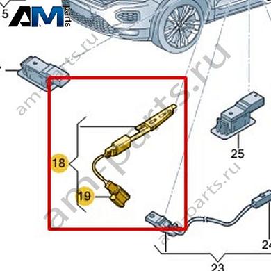 Светодиодный фонарь (слева) Volkswagen T-Roc 2018-2024 2GA919415Купить светодиодный фонарь (слева) 2GA919415 на Фольксваген Т-рок 2018-2024- выгодные цены
