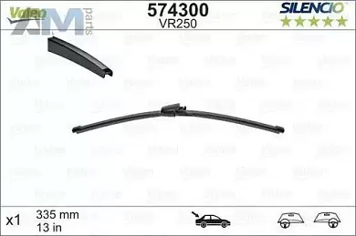 Щетка заднего стеклоочистителя (574300) VALEO на Volkswagen Tiguan I (2007-2011)