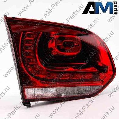 Фонарь задний внутренний левый Гольф 6 5K0945093AF
