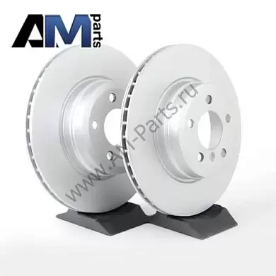 Задние тормозные диски 345X24 (DF6070S) TRW на BMW X5 (F15) M50dX