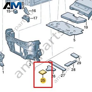 Шумоизоляция Volkswagen id4/id5 2021-2024 11A868956Купить шумоизоляцию 11A868956 для Фольксваген id4/id5 2021-2024- минимальная цена