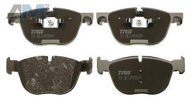 Передние тормозные колодки (GDB1726) TRW на BMW X5 (F15) 30d
