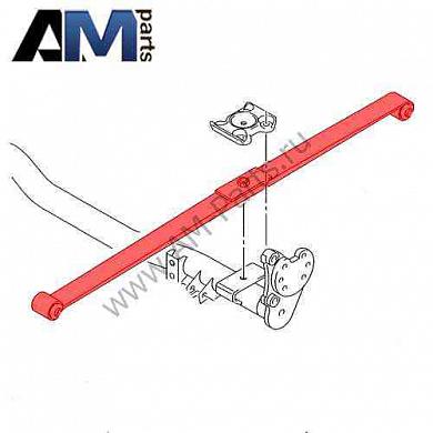 Рессора листовая для Volkswagen Caddy 2K5511151DКупить оригинальную рессору листовую Volkswagen Caddy 2K5511151D- Гарантия качества
