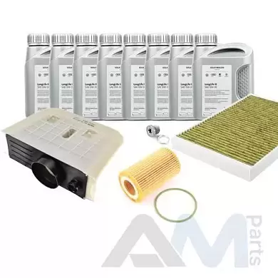 Оригинальный комплект ТО-1/3 для Audi Q7 (2015-2019) 3.0TFSI VAG LL 3 (допуск 504/507)