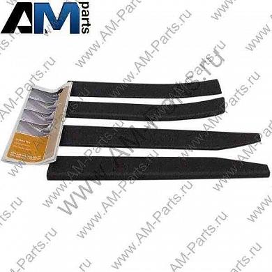 Накладки порогов хром надпись 4Х4 Октавия А5 KDA600003