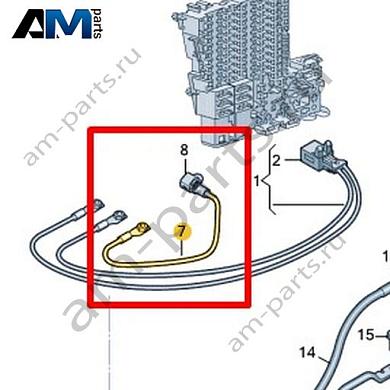 Отдельный провод Volkswagen id-Buzz 2023-2024 1T3970737Купить отдельный провод 1T3970737 Фольксваген id-Buzz 2023-2024- минимальная цена