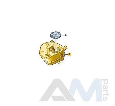 Бачок расширительный 5WA121407F Volkswagen Caddy (2021-2023) 1.6SRE(110/90л.с.)