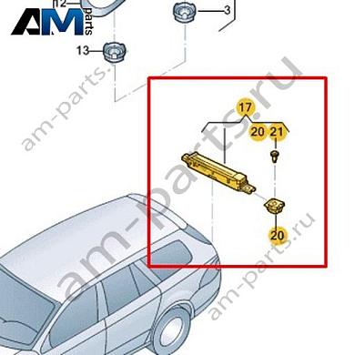 Антенный усилитель VAG 1K9035552FКупить антенный усилитель 1K9035552F для Фольксваген/Ауди/Шкода- выгодные цены