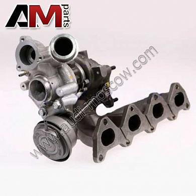 Впускной коллектор с турбонагнетателем Фольксваген Тигуан (2012-2016) 1.4 TSI (122/150 л.с) 03C145702L