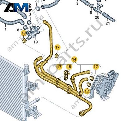 Шланг системы охлаждения Volkswagen id-Buzz 2023-2024 1N3121051CКупить шланг системы охлаждения 1N3121051C на Фольксваген id-Buzz 2023-2024 на выгодных условиях