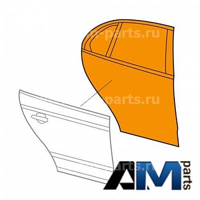 Внутренняя панель задней двери правая Джетта 1K5833302P